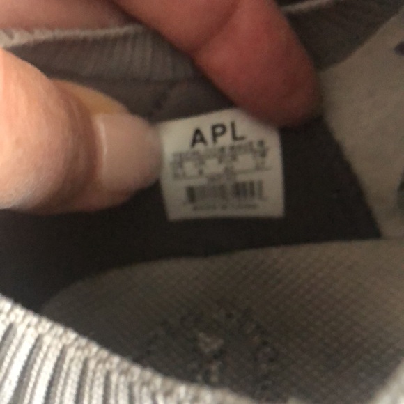 APL ladies grey sneakers size 10.5 - Picture 3 of 7